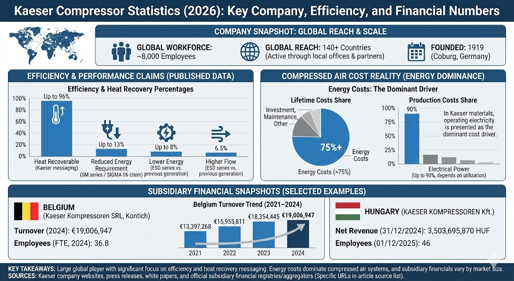 kaeser compressor statistics